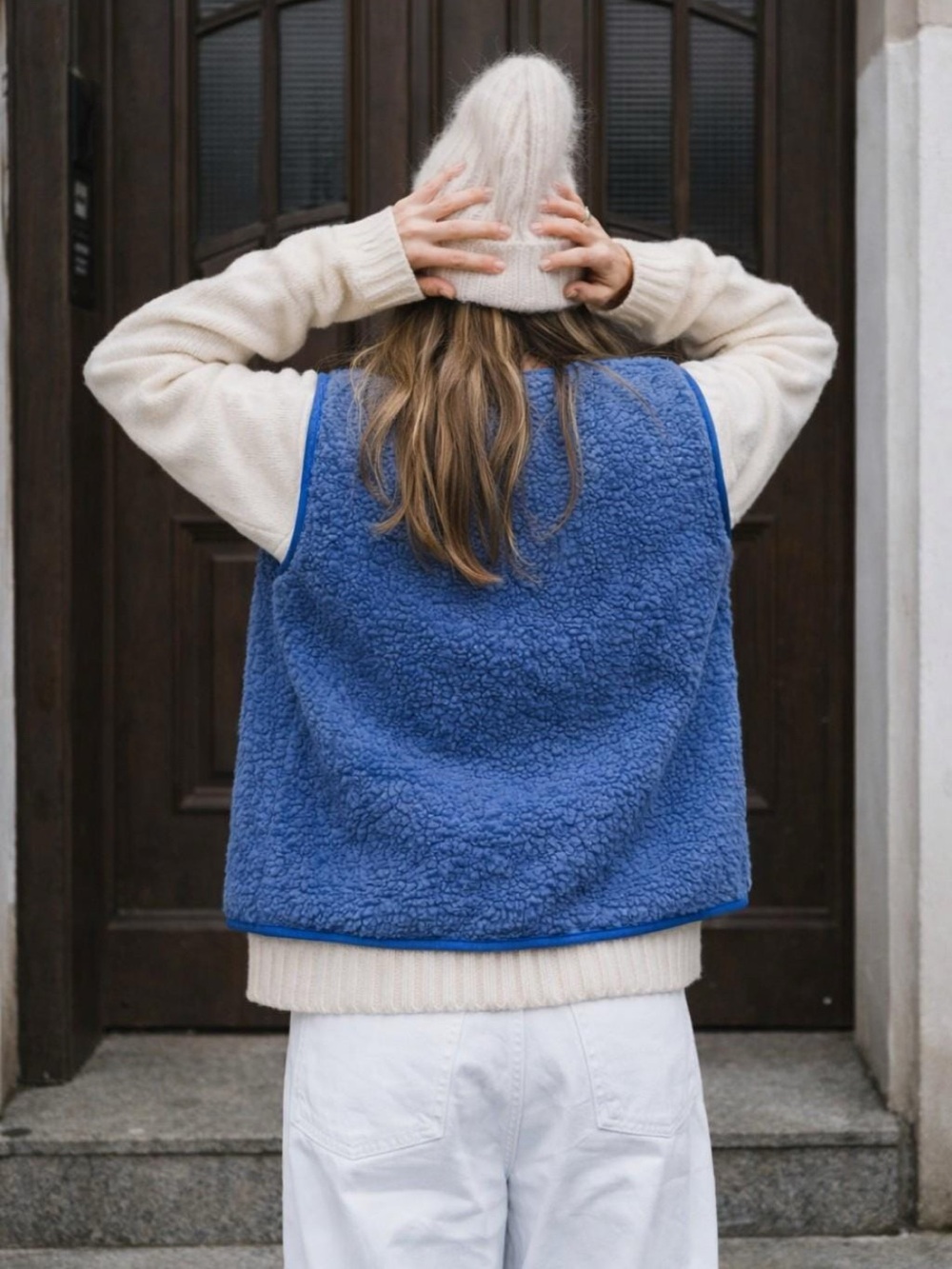100% Wool Teddy Vest | Made in Europe